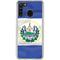 El Salvador Flag Galaxy A21 Clear Case